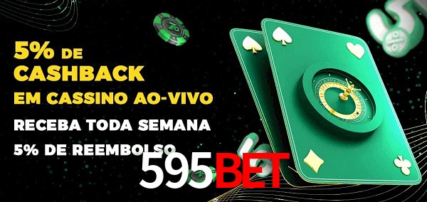 Promoções do cassino ao Vivo 595bet
